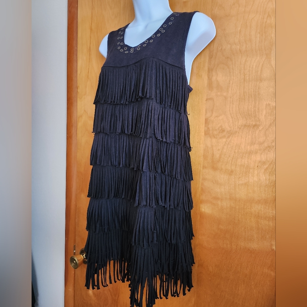 It hippie Unique Mini Dress From Paris - Picture 4 of 12